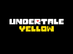 Undertale Yellow splash screen.png